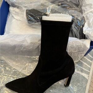 Stuart Whitman Rapture 75 Black Heeled Boots